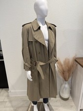 Vtg burberrys trench for sale  Spring