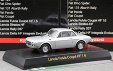 Usado, Kyosho 1/64 Lancia & Fiat Collection Fulvia Coupe HF Rally 1.6 1970 prata comprar usado  Enviando para Brazil