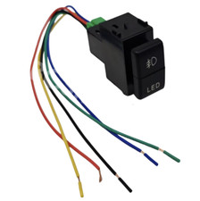 Usado, Ajuste para Nissan Xterra 2008-2015 interruptor chave dupla luz de neblina frontal interruptor de luz LED comprar usado  Enviando para Brazil