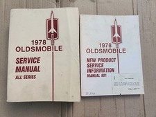 1978 oldsmobile service for sale  Williamston