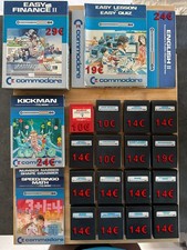 Commodore lotto cartridge usato  Italia