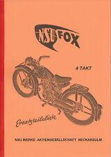 Ersatzteileliste nsu fox gebraucht kaufen  Freiamt
