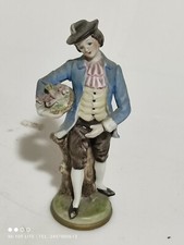 Statuetta capodimonte ceramica usato  Ragalna