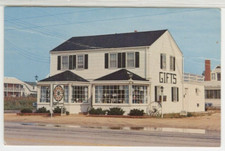 Cartão postal NJ Wagon Wheel Gift Shoppe - Beach Haven - Long Beach Island vintage C17 comprar usado  Enviando para Brazil