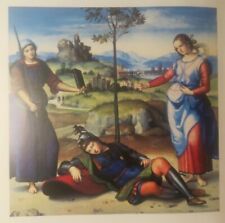 Raffaello quattro poster usato  Roma