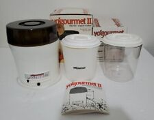 Yogurtera Eléctrica Yogourmet II Modelo T, Capacidad 2 Litros con Contenedor Extra segunda mano  Embacar hacia Argentina