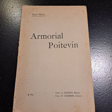 Armorial poitevin rené d'occasion  Bapaume