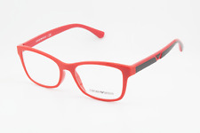 Armações de óculos retangulares femininas Emporio Armani EA3128 5664 vermelho framboesa 52mm comprar usado  Enviando para Brazil