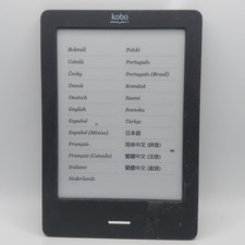 Kobo Touch N905 2GB, Wi-Fi, 6 polegadas, e-Reader Preto - *Marcas de Tela Usadas* comprar usado Kobo Touch N905 2GB, Wi-Fi, 6 polegadas, e-Reader Preto - *Marcas de Tela Usadas* comprar usado  Enviando para Brazil