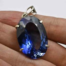 Piedra preciosa rara suelta de zafiro azul de Ceilán corte ovalado natural de 35 quilates con certificación EGL segunda mano  Embacar hacia Mexico
