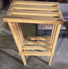 folding wooden shelves for sale  Ogden