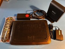 Receptor de TV WIFI sem fio AT&T ISB7105 U-Verse Cisco com alimentação, NOVO controle remoto, WAP, usado comprar usado  Enviando para Brazil