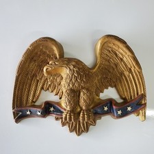 Espuma de poliuretano vintage americana careca pintada - Placa de parede dourada comprar usado  Enviando para Brazil