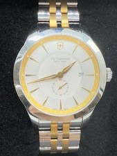 VICTORINAX SWISS ARMY Alliance ouro amarelo/prata aço de dois tons REF# 241764, usado comprar usado  Enviando para Brazil