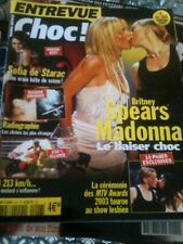 Magazine madonna entrevue d'occasion  Achicourt