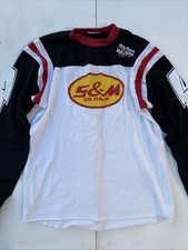 S&M Bikes Clothing BMX Racing Jersey Mid School 1990’s Bicicleta Bicicleta comprar usado  Enviando para Brazil