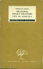 Cornelio tacito. dialogo usato  Valenzano