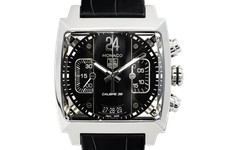Usado, TAG Heuer Monaco calibre 36mm aço inoxidável couro preto CAL5113.FC6329 2013 comprar usado  Enviando para Brazil