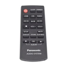 Usado Genuíno N2QAYC000060 Para Sistema de Áudio Panasonic Controle Remoto SC-HC17 N2QAYC000059 comprar usado  Enviando para Brazil