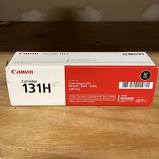 Usado, Novo Genuíno Canon 131H Toner Preto Alta Capacidade CONTEÚDO LACRADO Caixa Prateleira Desgaste comprar usado  Enviando para Brazil