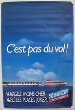 Affiche tourisme sncf d'occasion  La Courtine
