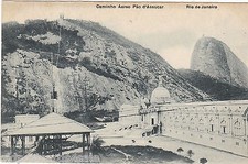 CAMINHO AEREO PAO d'ASSUCAR - RIO de JANEIRO - CARTÃO POSTAL ANTIGO (ref 7423/15) comprar usado  Enviando para Brazil