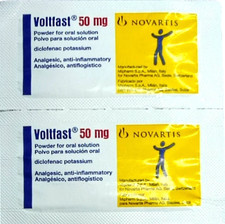 Pó Voltfast 50mg 30 saquetas alívio da dor - Analgésico rápido e rápido Acion, usado comprar usado  Enviando para Brazil