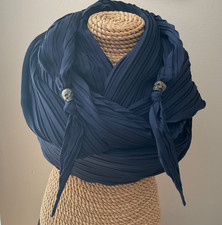 Dark navy pleated for sale  UK