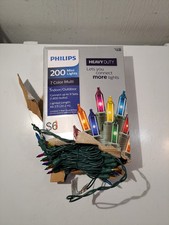 Mini luzes multicoloridas Philips 200 com fio verde comprar usado  Enviando para Brazil