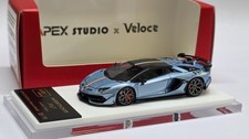 Veloce x Apex Studio Lamborghini Aventador SVJ resina azul gelo 1:64, usado comprar usado  Enviando para Brazil