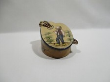 Ancienne bonbonniere faience d'occasion  Paray-le-Monial