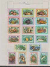 Tuvalu set fish for sale  WORCESTER
