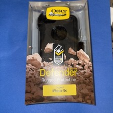 Capa coldre OtterBox Defender para Apple iPhone 5C preta NOVA, usado comprar usado  Enviando para Brazil