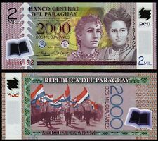 Paraguay 2000 guaranies for sale  SWINDON