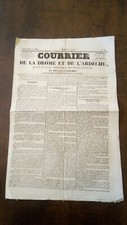 Journal drôme ardèche d'occasion  Pradines