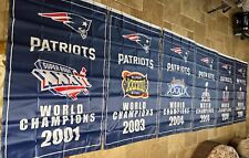 Usado, Bandeira New England Patriots Super Bowl Champion 3x5 pés - Conjunto de 6 comprar usado  Enviando para Brazil