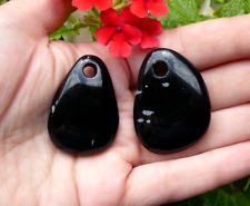Lot cabochons obsidian d'occasion  Expédié en Belgium