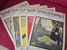 Simplicissimus satire zeitschr gebraucht kaufen  Bingen