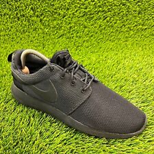 Tênis Nike Roshe One feminino tamanho 10 preto atlético corrida caminhada comprar usado  Enviando para Brazil