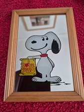 Snoopy mirror small for sale  SWANSEA