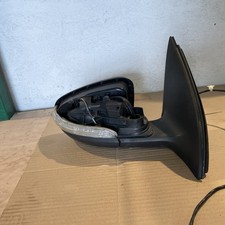 VW GOLF MK6 2008-2012 ESPELHO ASA DRIVER LADO DIREITO EM PRETO DANIFICADO, usado comprar usado  Enviando para Brazil