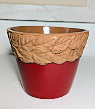 Terracotta planter red for sale  Cary
