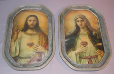 sacred framed vintage heart for sale  Mays Landing