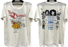 CAMISETA VINTAGE 80 THE DAMNED PUNK ROCK TURNÊ GÓTICA CONCERTO EL1006 comprar usado  Enviando para Brazil