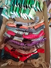 Bundle embroidery silks for sale  TREDEGAR