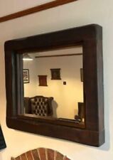 reclaimed wood framed mirror for sale  LEOMINSTER