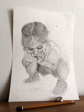 Disegni matita personalizzati usato  Villa di Tirano