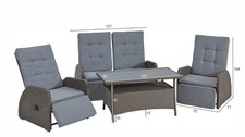 Gartenlounge set set gebraucht kaufen  Gammertingen
