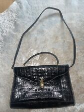 Handtasche leder schwarz gebraucht kaufen  München