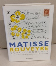 Matisse rouveyre correspondanc d'occasion  Trouville-sur-Mer